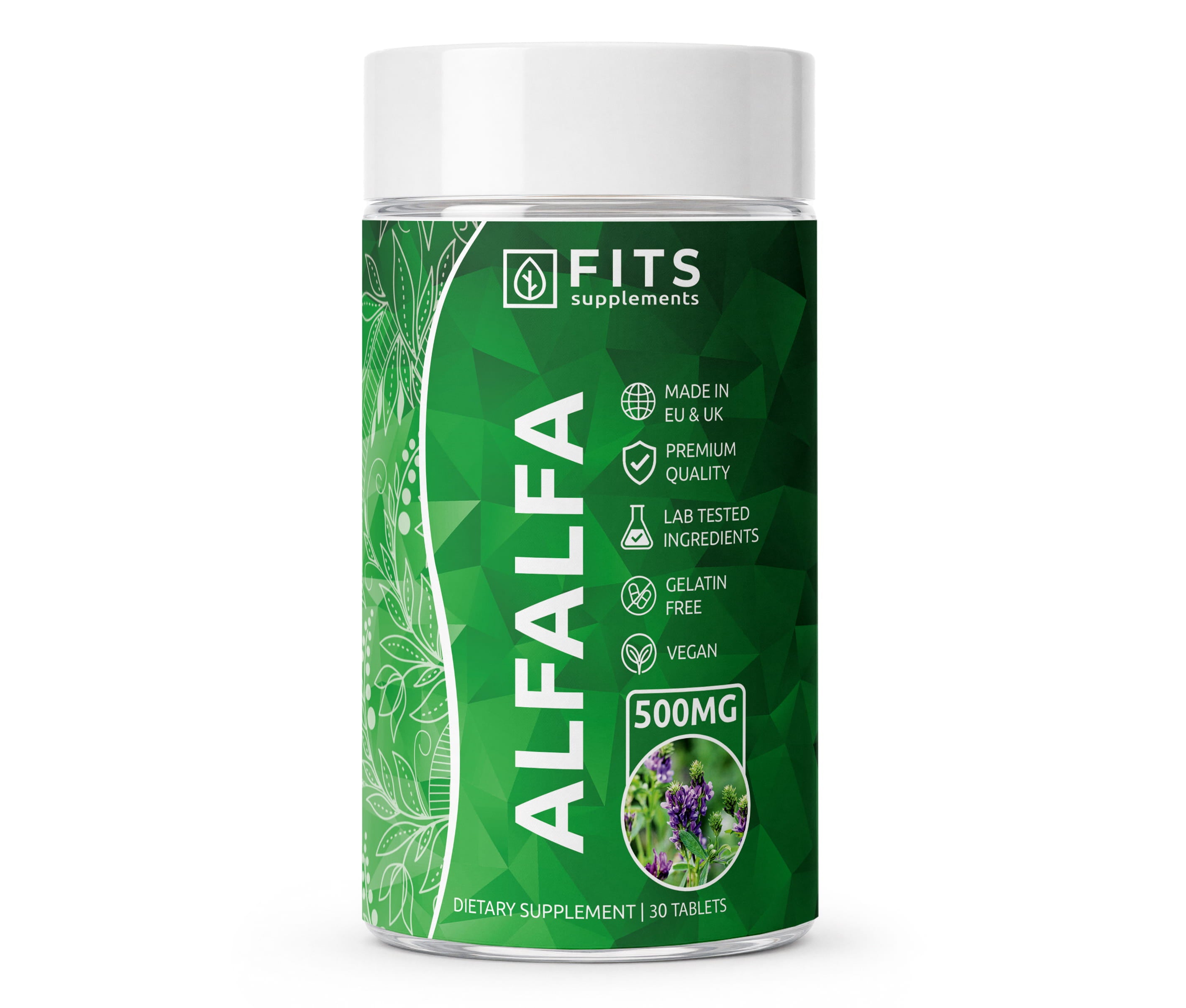 Alfalfa 500mg 30 tabletas