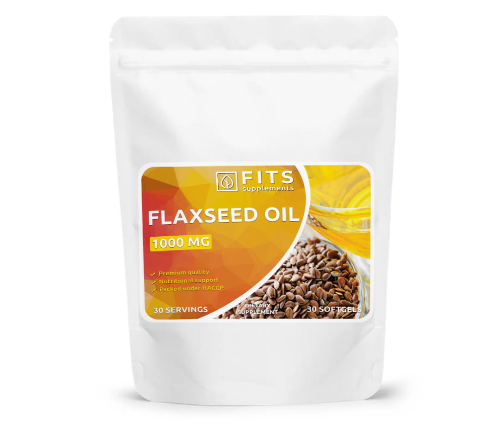Flaxseed Oil 1000mg 30 softgels