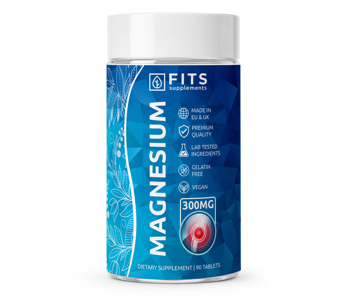 Magnesio 300mg 90 tabletas