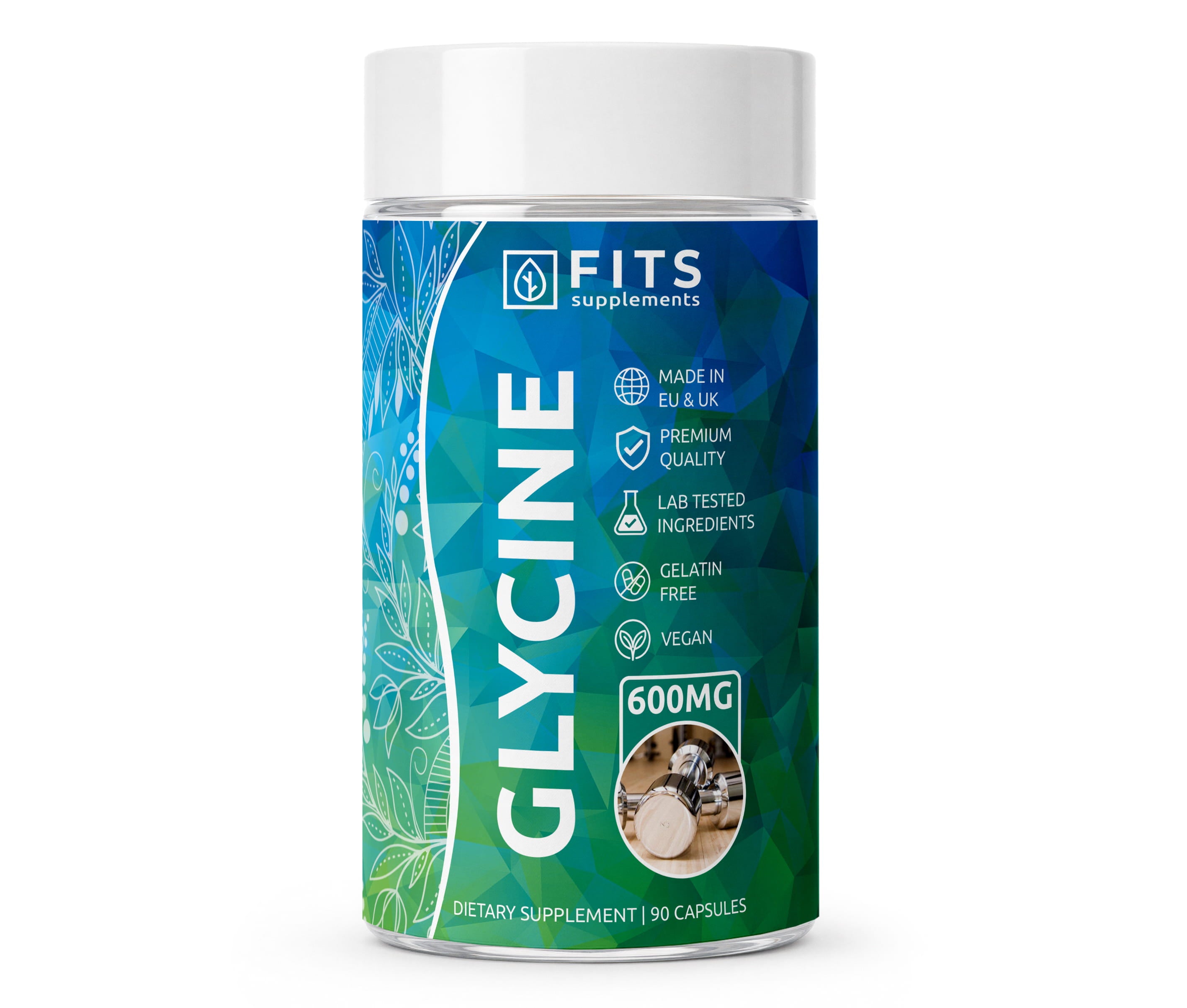 Glicina 600mg 90 cápsulas