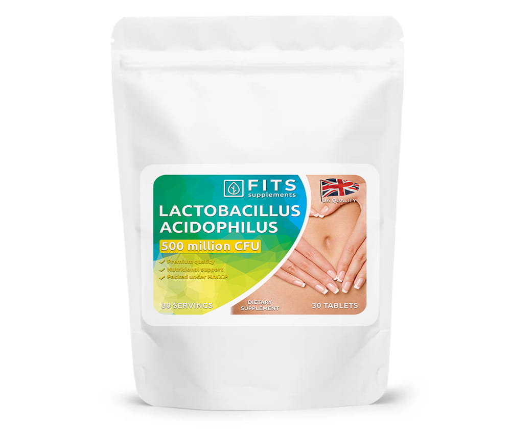 Lactobacillus Acidophilus 50mg 30 tabletas
