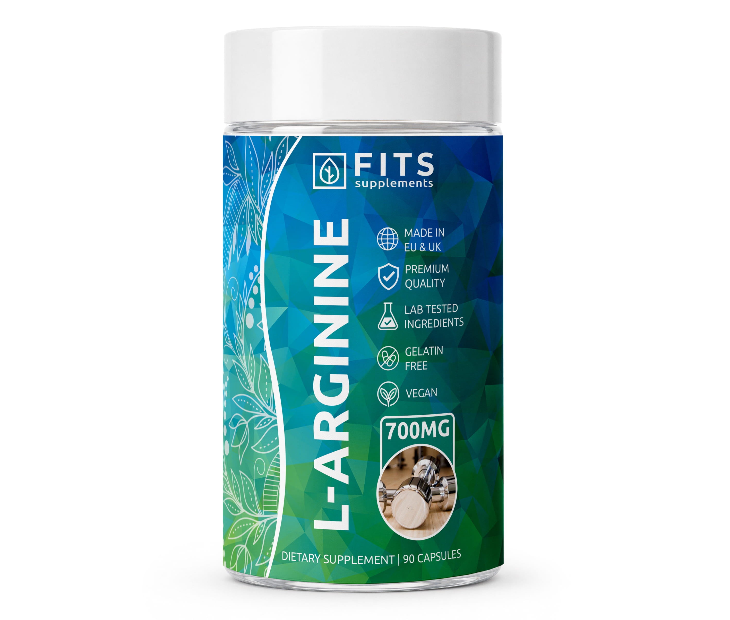 L-Arginine 700mg 90 capsules