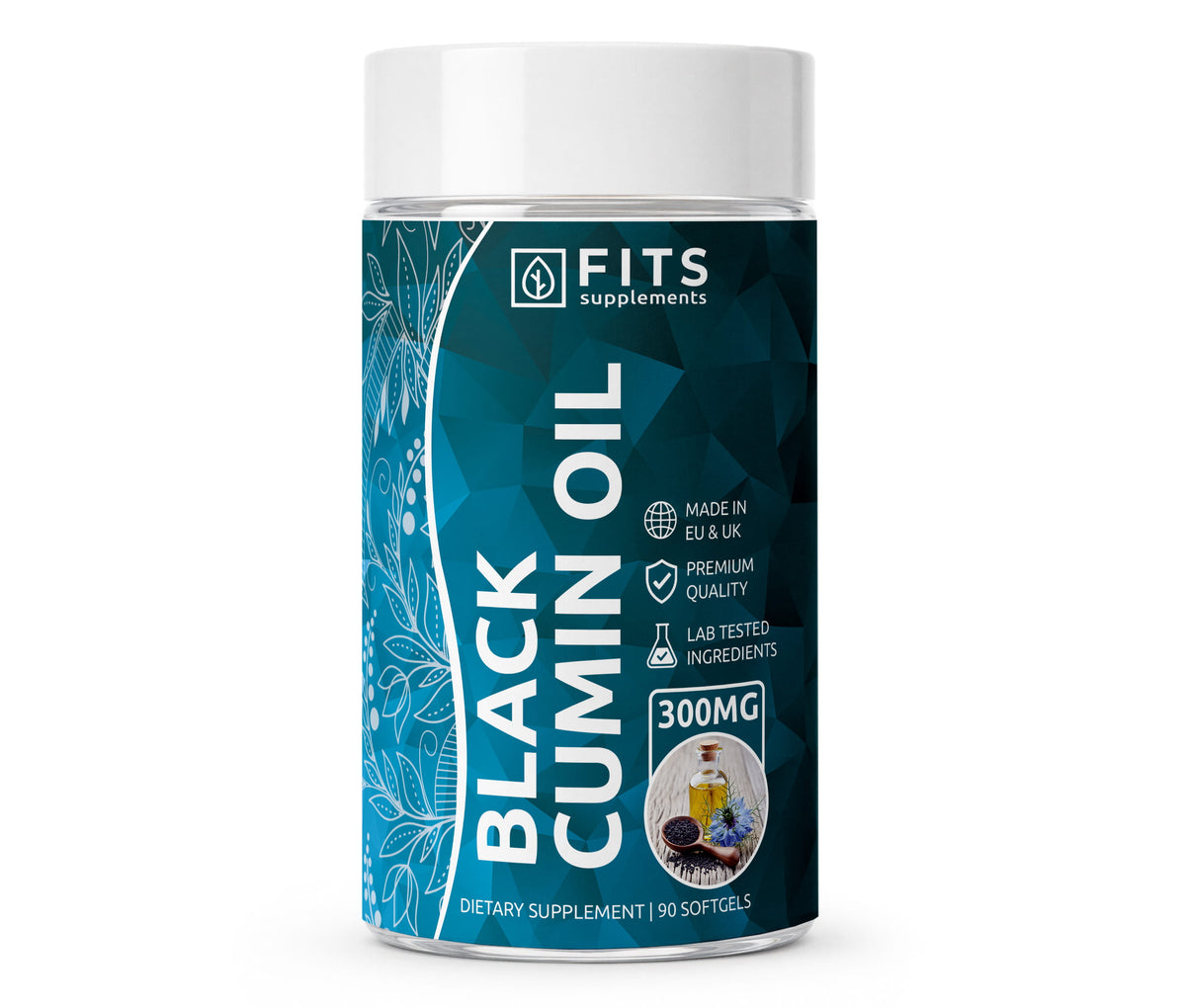 Black Cumin Oil 300mg 90 softgels