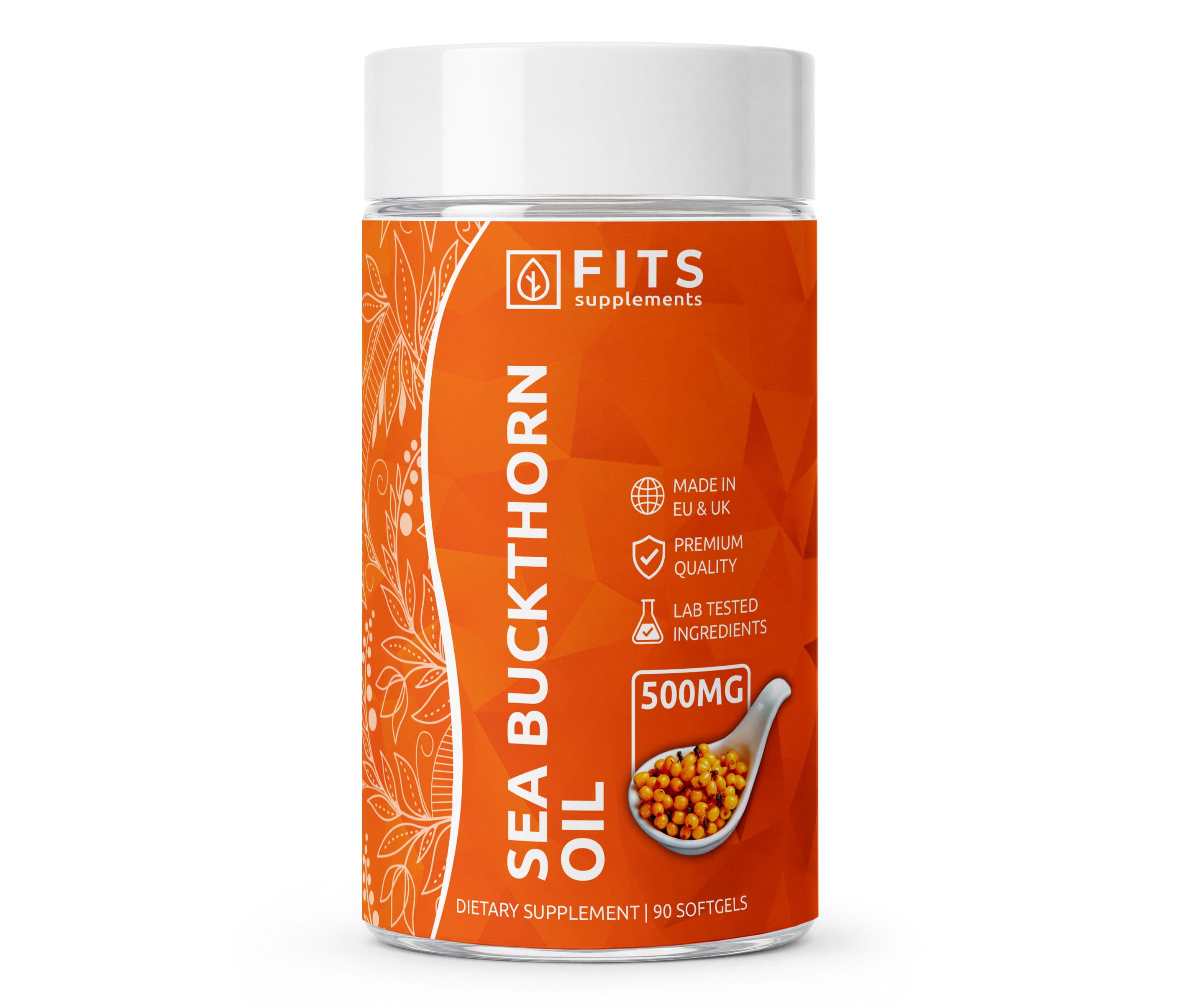 Aceite de Espino Amarillo 500mg 90 cápsulas blandas