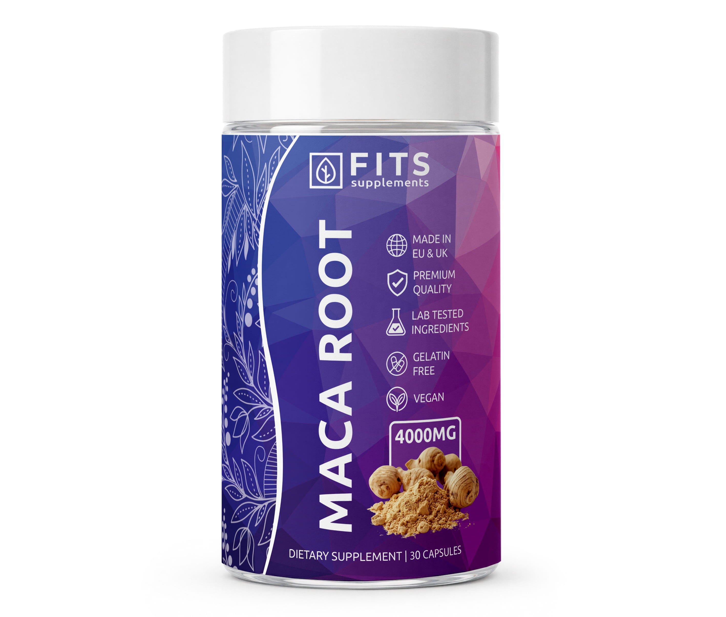 Maca Extra Fuerte 4000mg 30 cápsulas