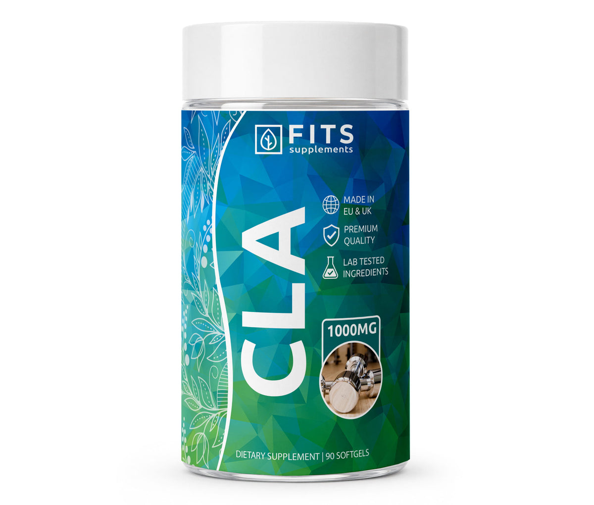 CLA 1000mg 80 cápsulas blandas