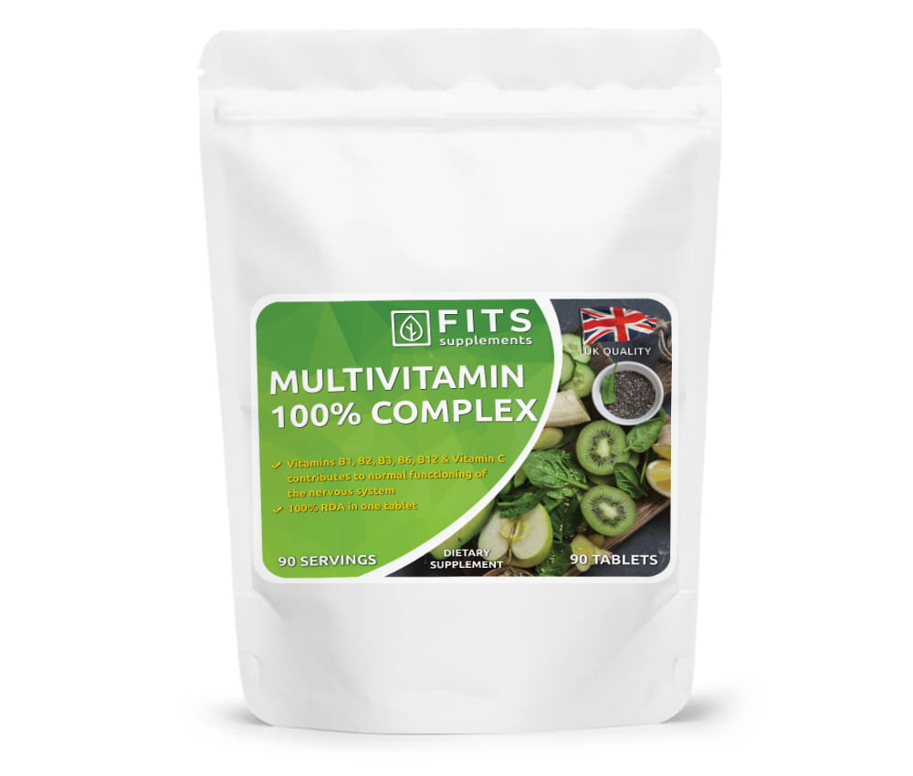 Multivitamínico Complejo 100% 90 tabletas