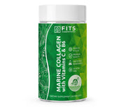 Colágeno marino, vitamina C y vitamina B3, 90 cápsulas