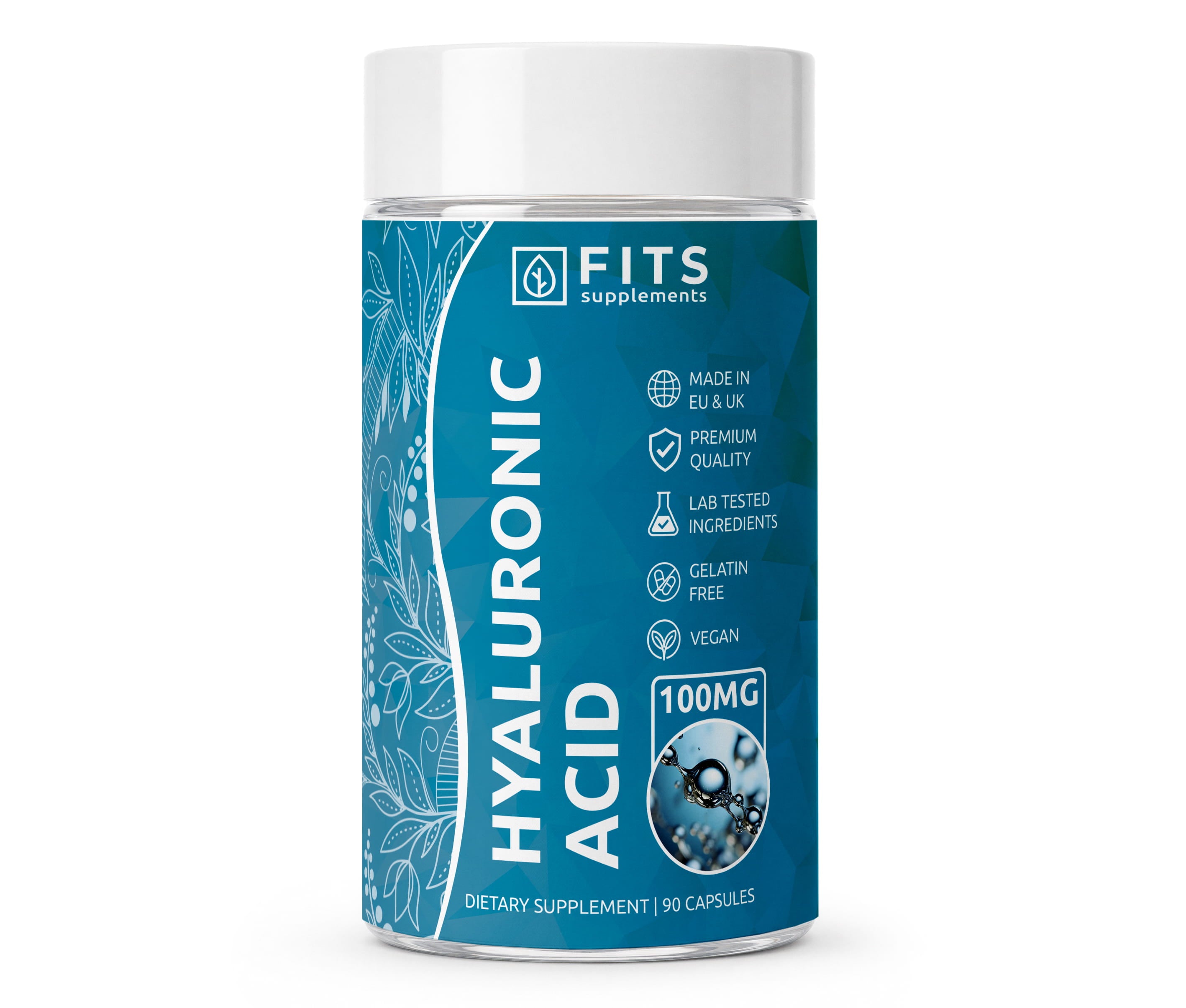 Ácido Hialurónico 100mg 90 cápsulas