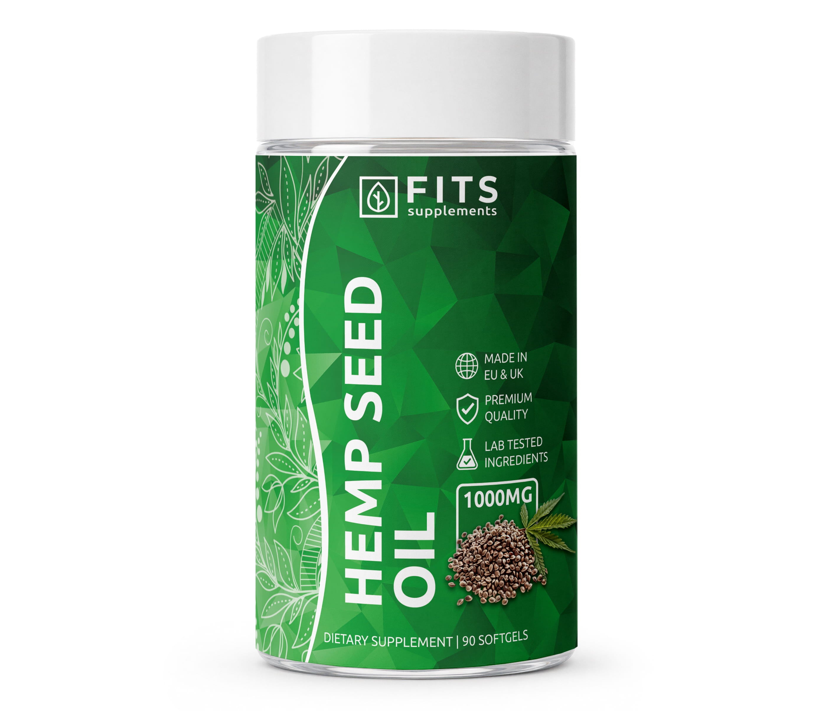 Aceite de semilla de cáñamo 1000mg 90 cápsulas