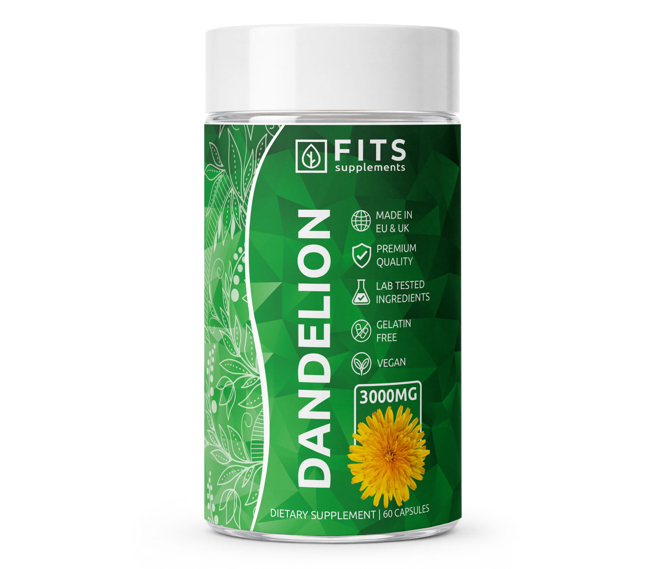 Dandelion 3000mg 60 capsules