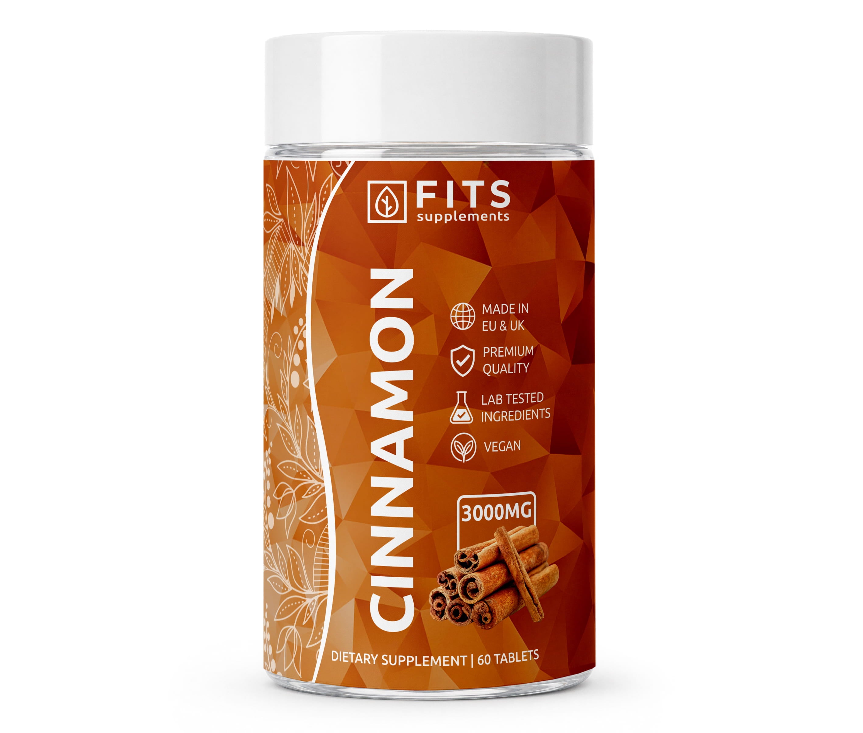 Canela 3000mg 60 tabletas