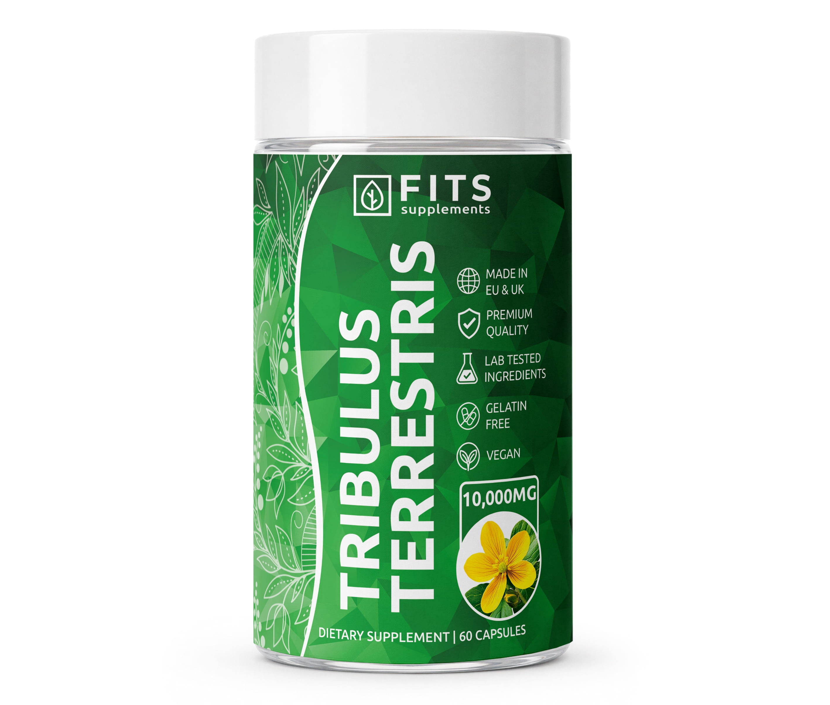 Tribulus Terrestris 10000 mg 60 cápsulas