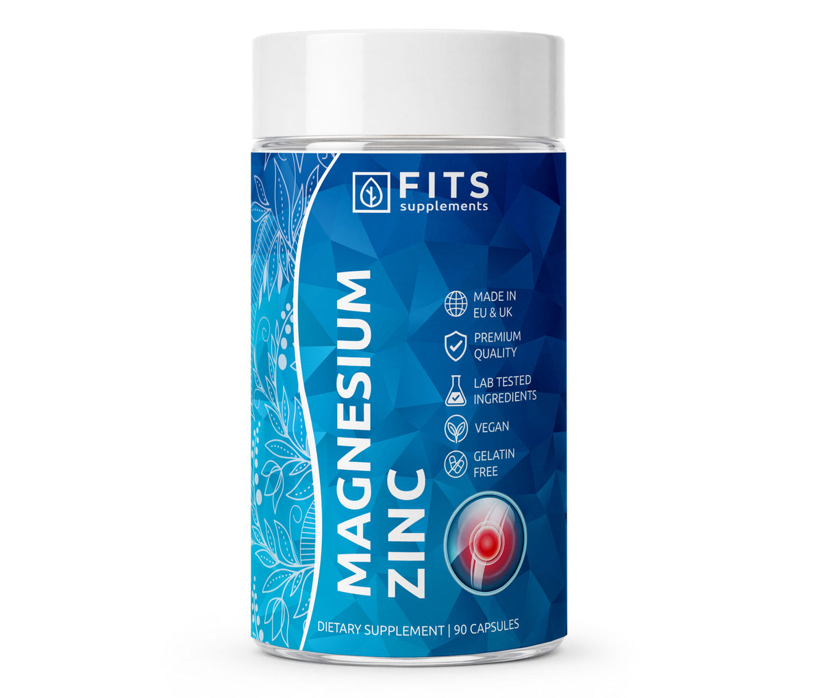 Magnesio y Zinc 90 cápsulas