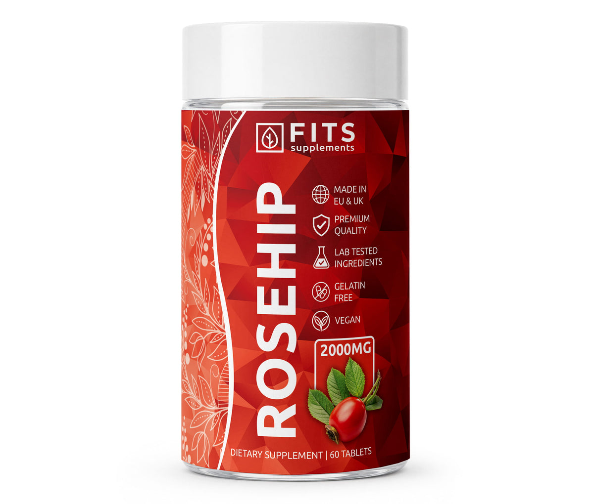 Extracto de Rosa Mosqueta 2000mg 60 tabletas