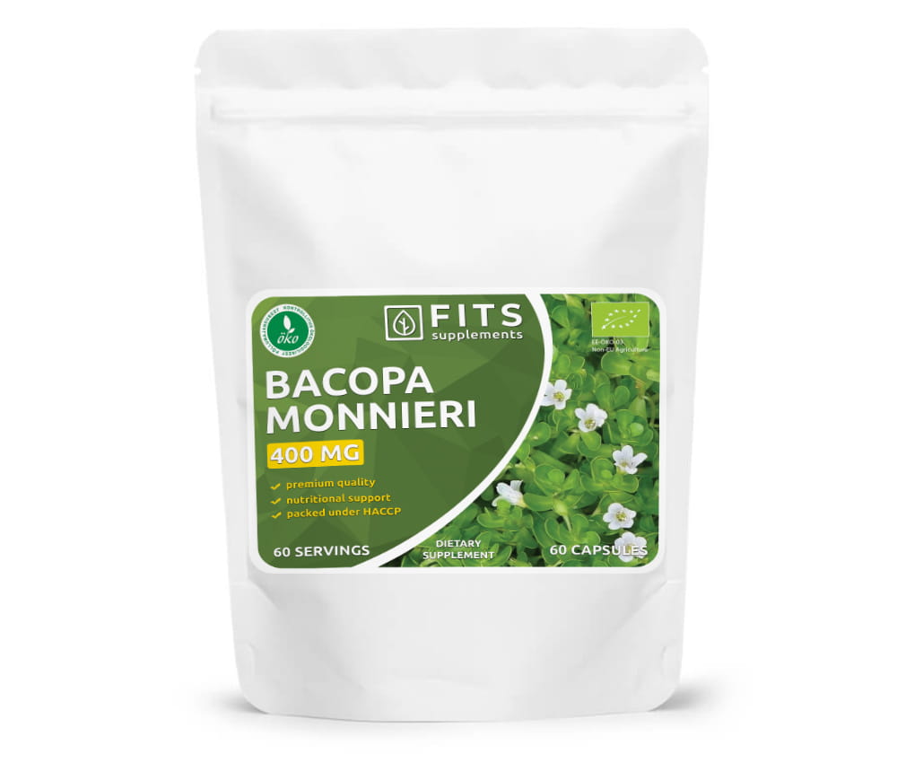 Bacopa Monnieri 400mg 60 cápsulas