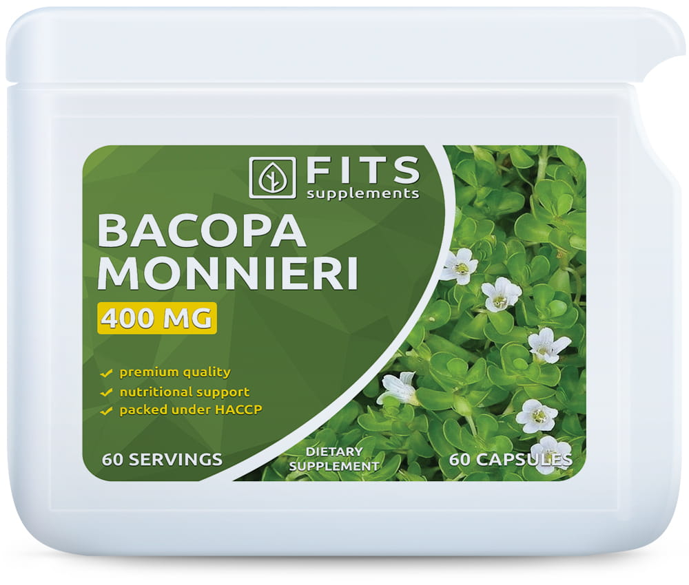 Bacopa Monnieri 400mg 60 cápsulas