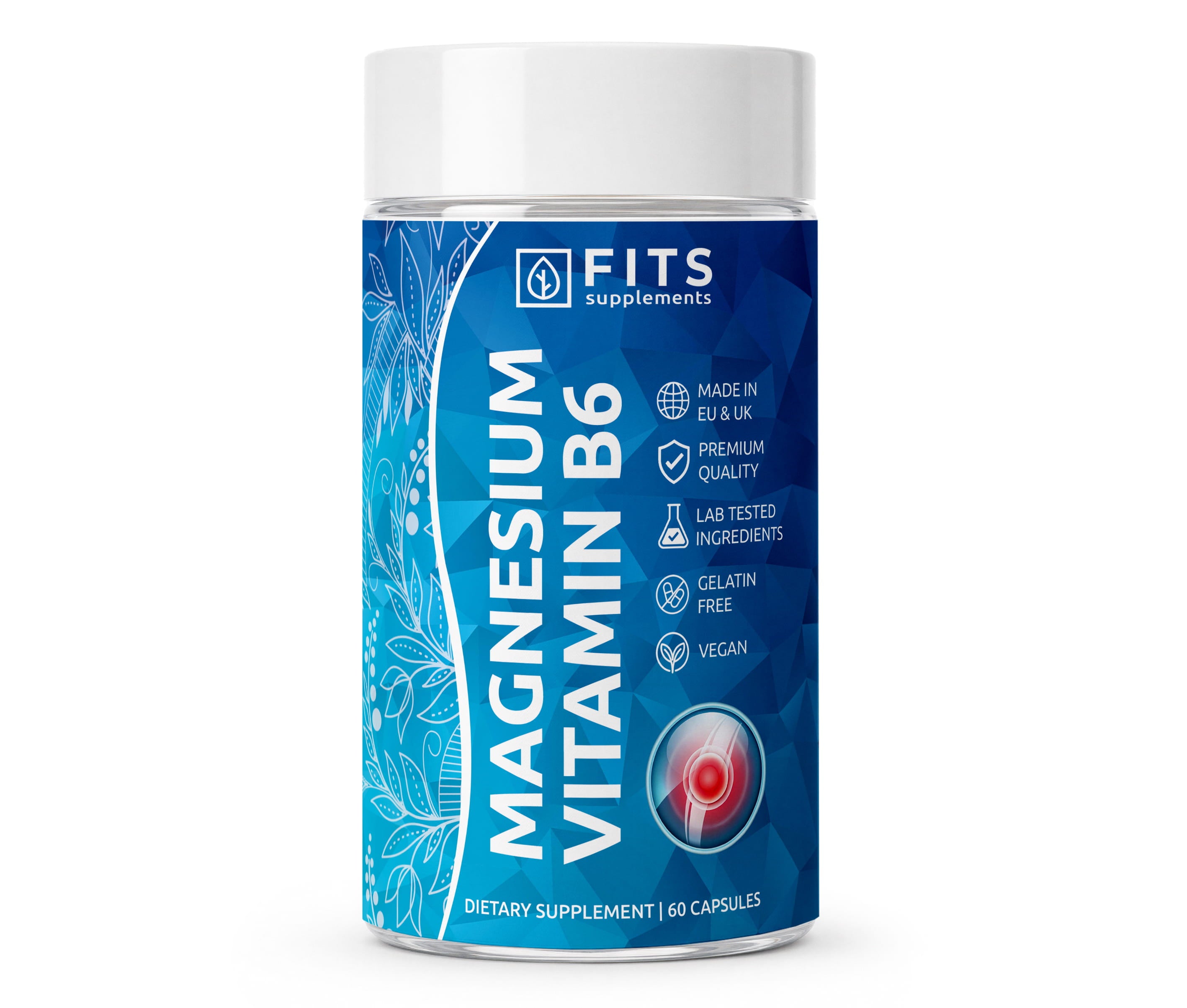 Magnesio y Vitamina B6 60 cápsulas
