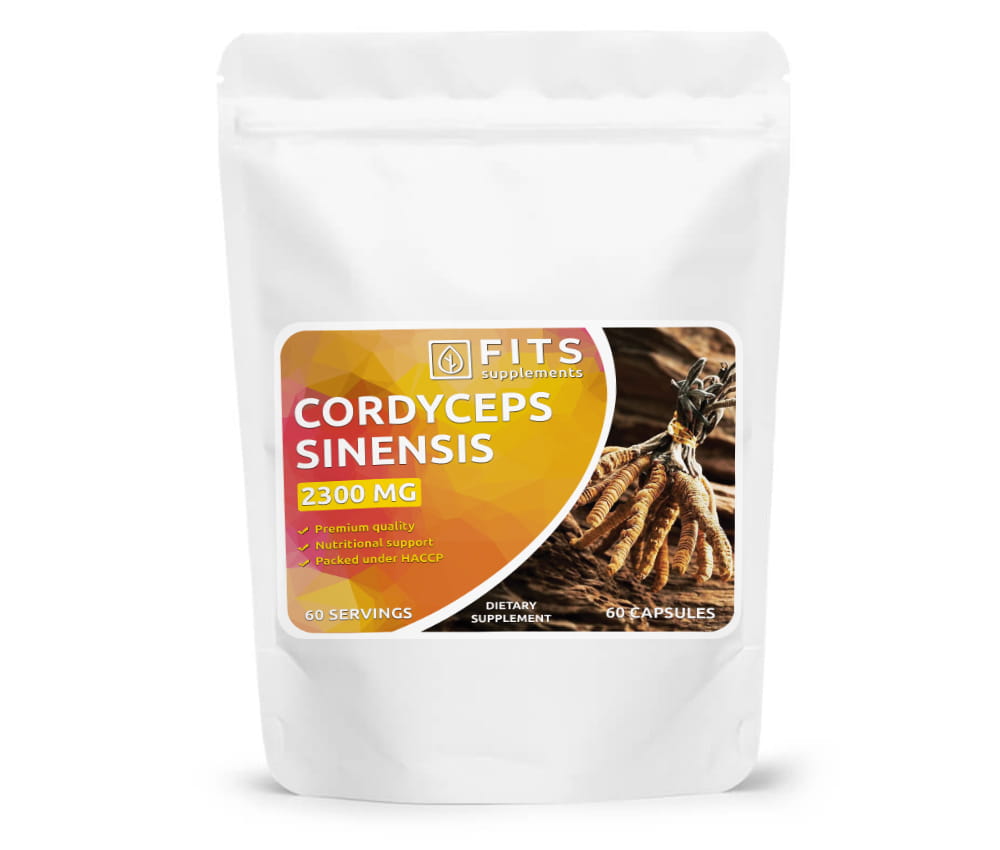 Cordyceps Sinensis Fuerte 2300mg 60 cápsulas