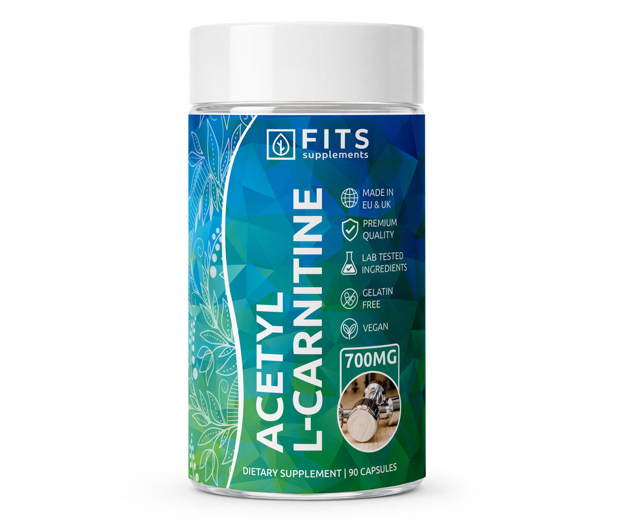 Acetil-L-Carnitina 700mg 90 cápsulas