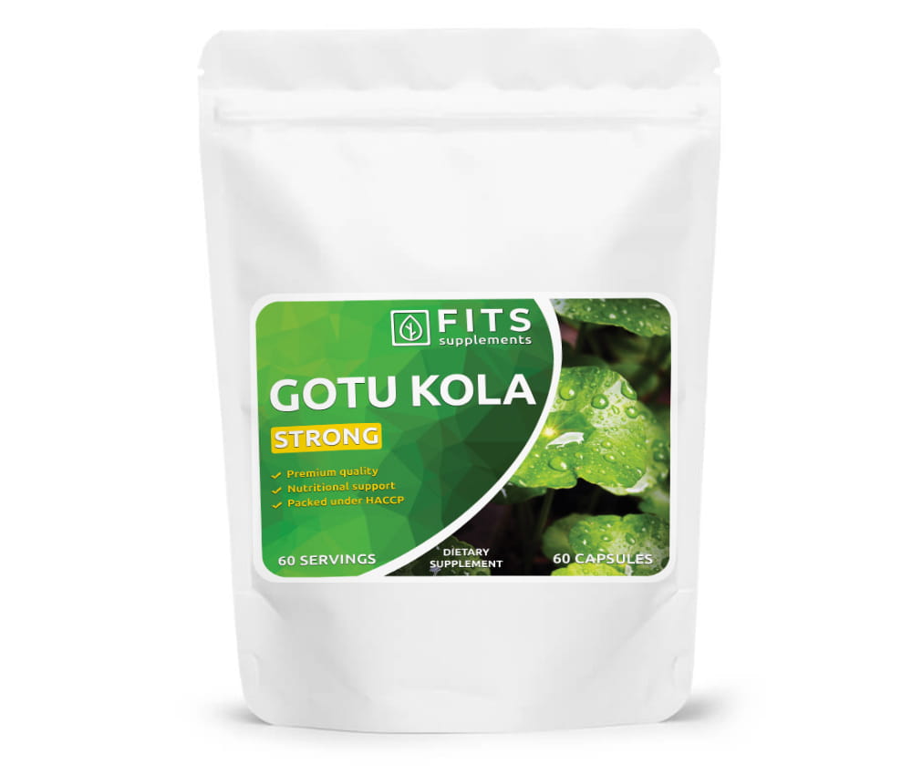 Gotu Kola Fuerte 1000 mg 60 cápsulas