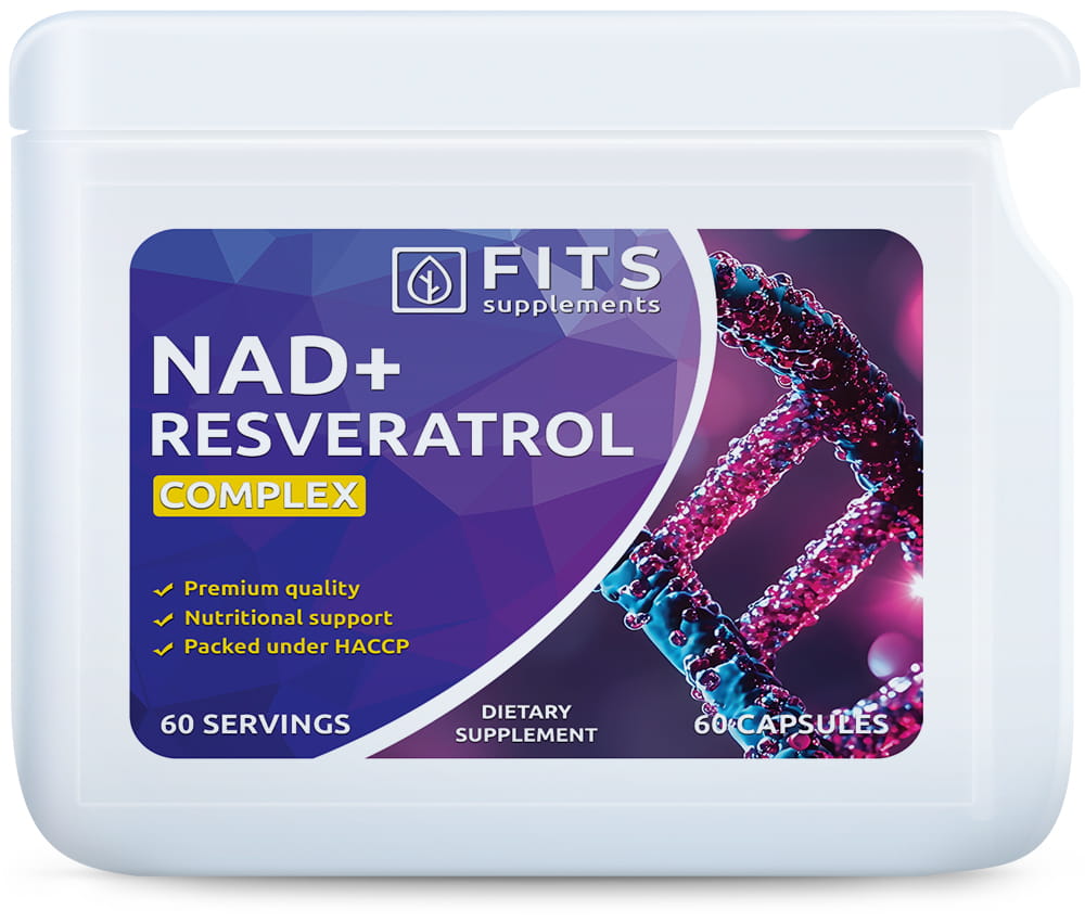 NAD+ y Resveratrol 60 cápsulas