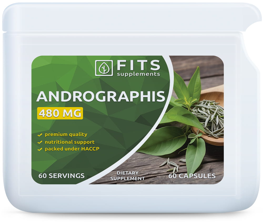 Extracto de Andrographis 480 mg 60 cápsulas