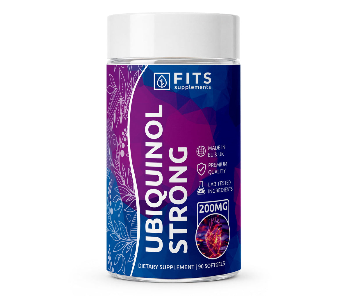 Ubiquinol Strong 200mg 90 cápsulas blandas